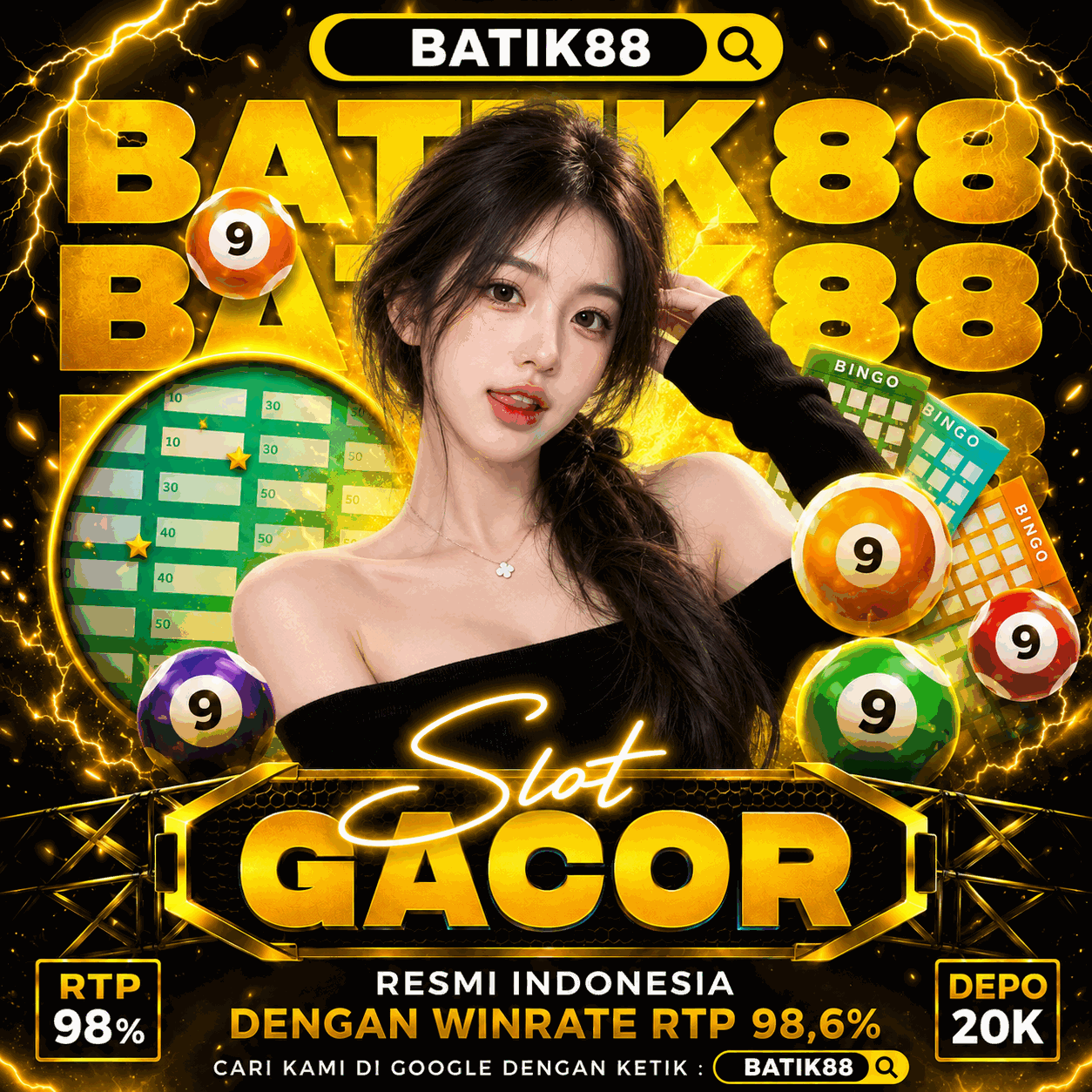 Batik88 ⚡ Monster Gaming Arena dengan Lucky Spin Interaktif